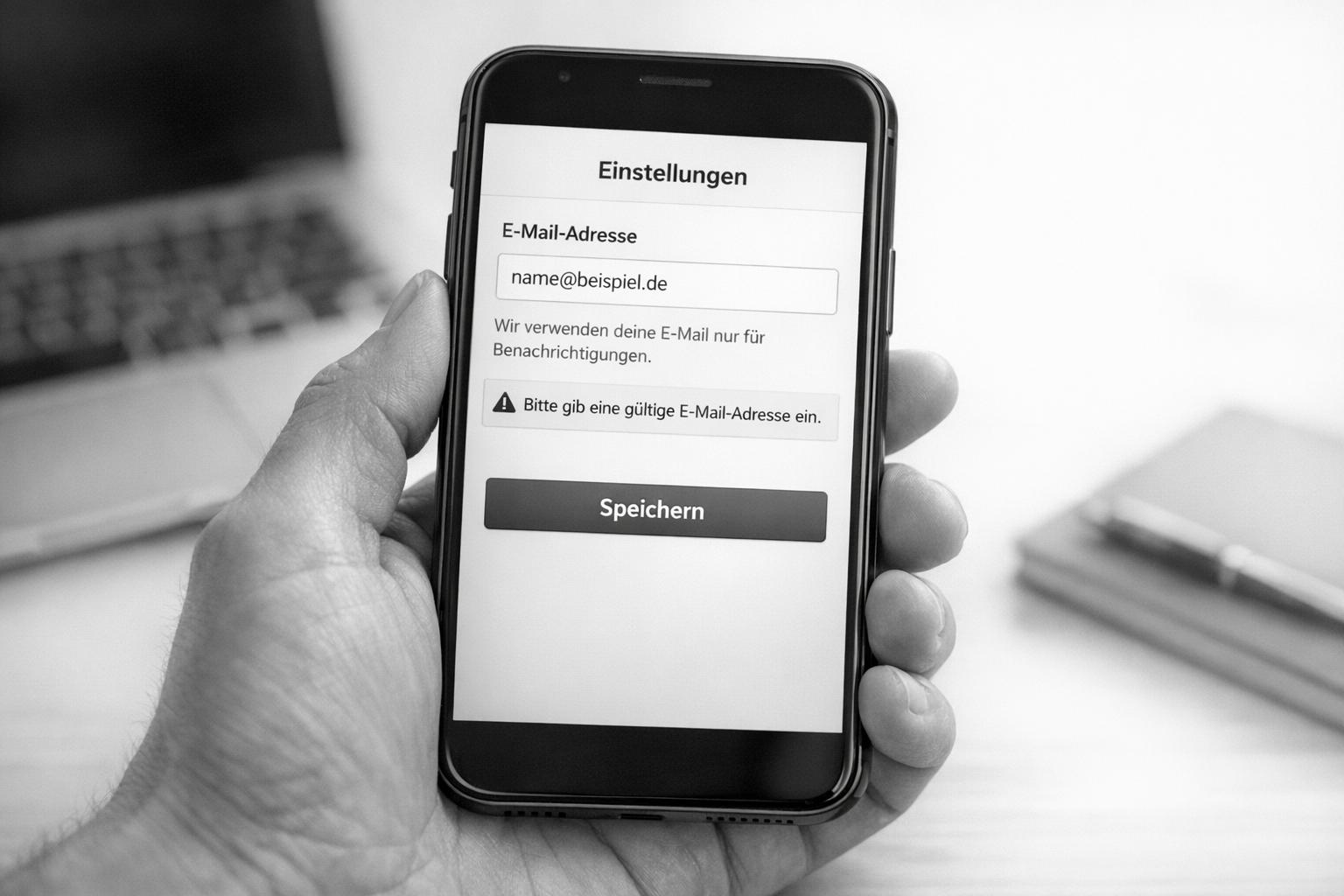 Beispiele für inklusive UX-Microcopy